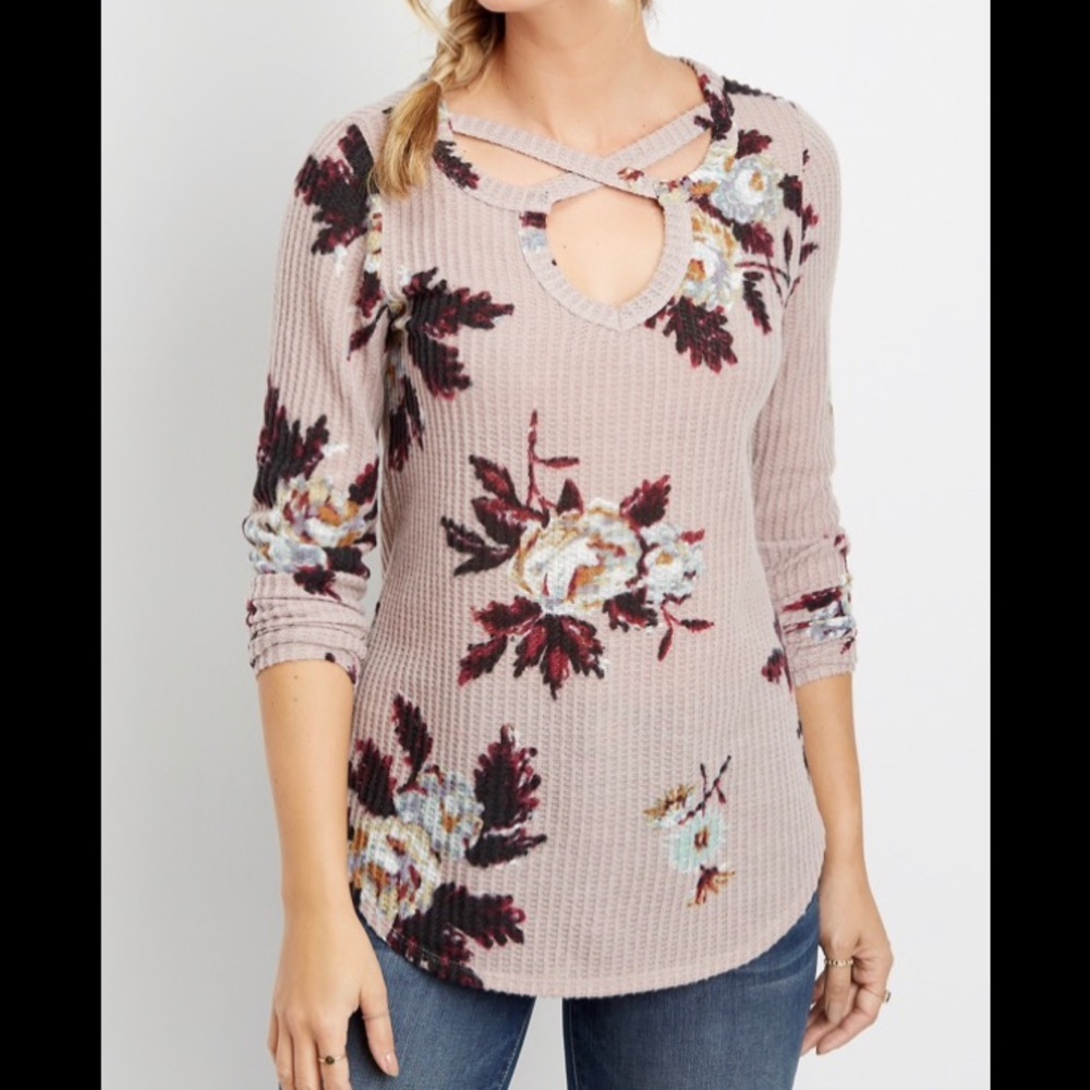 24/7 waffle thermal tee